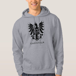 Herzogtum Krain Monochrome Heraldische Kunst Hoodie