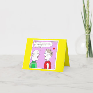 Herzoperation Cartoon Brthday Card für Schrittmach Feiertagskarte