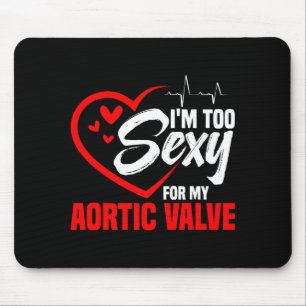 Herzoperation zur Aortenklappenersatz Aortenklappe Mousepad