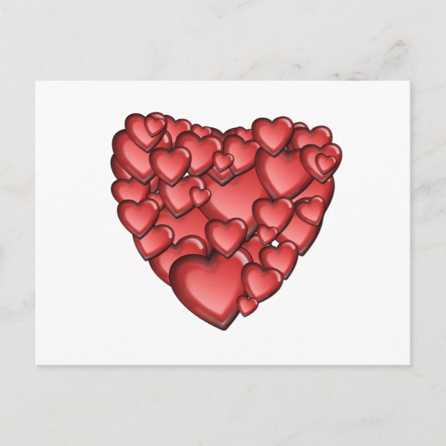 Herzpartie Postkarte (Vorderseite)