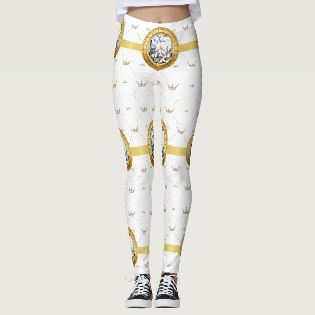 HERZPATTER LEGGINGS (Vorderseite)