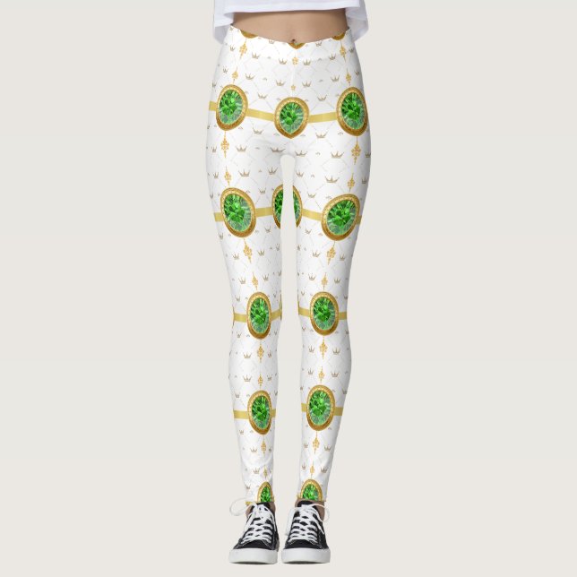 HERZPATTER LEGGINGS (Vorderseite)