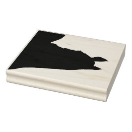 Herzpferde I (Silhouette) Gummistempel