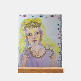 Herzprinzessin Acrylschild