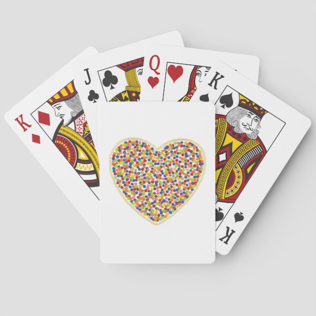 Herzpunkte spielen Karten Spielkarten (Rückseite)