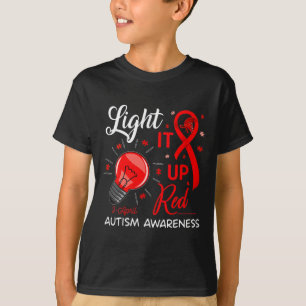 Herzpuzzle Autismus Vater I Liebe meine Tochter Au T-Shirt