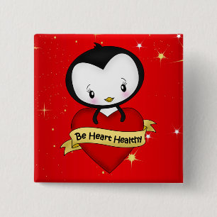 Herzquadrat Button