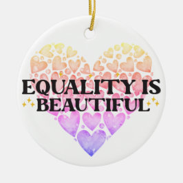 Herzqualität Keramik Ornament