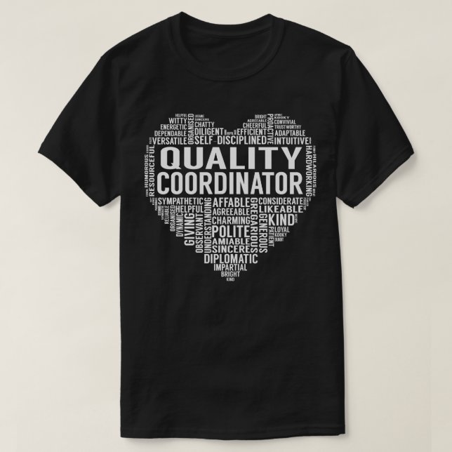 Herzqualitätskoordinator T-Shirt (Design vorne)