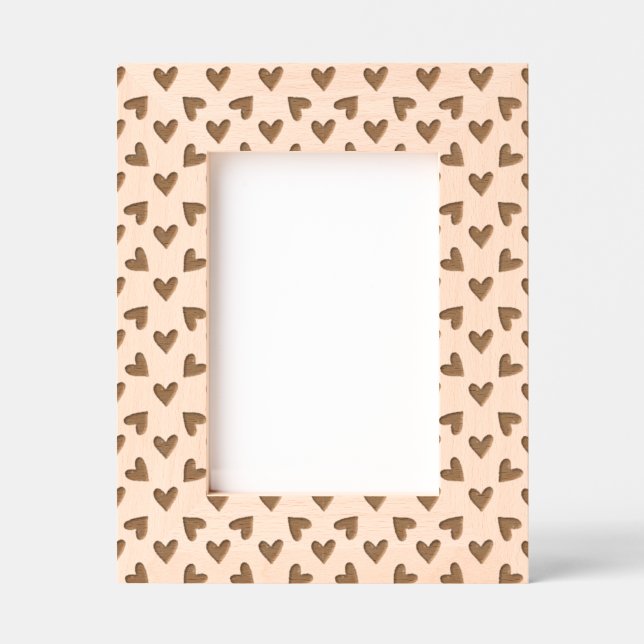 Herzrahmen Geätzte Rahmen (Vorderseite)