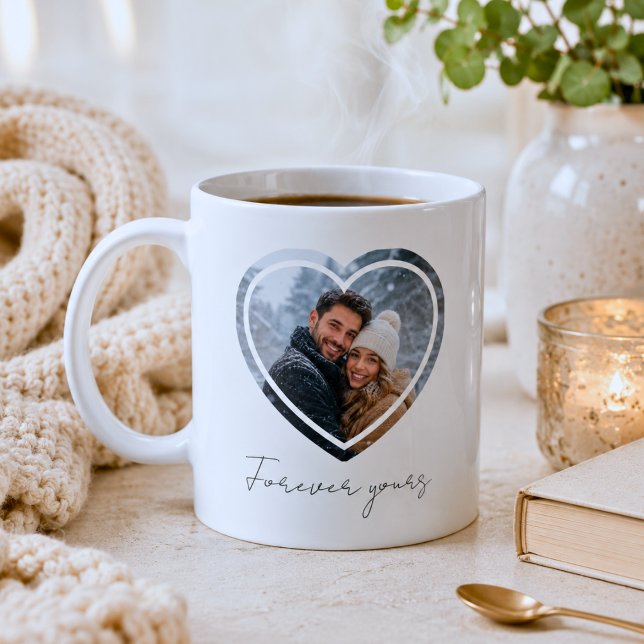 Herzrahmen mit individuellem Foto  Kaffeetasse (Von Creator hochgeladen)