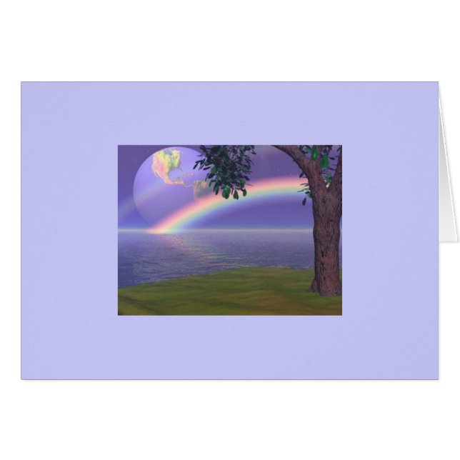 HERZRAINBOW-BAUM (Vorderseite (Horizontal))
