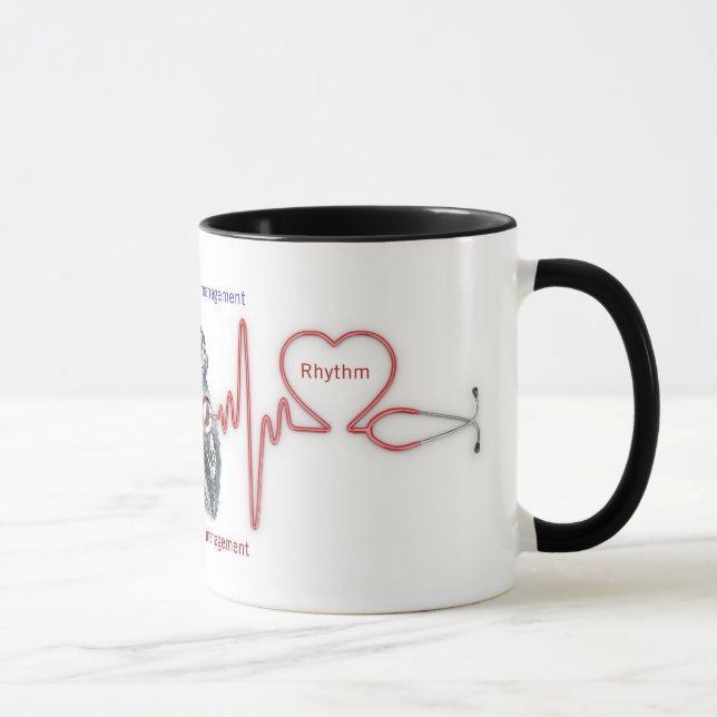 Herzrhythmusmanagement: HERZ-RHYTHMUS Tasse (Rechts)