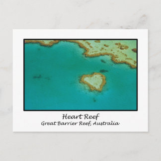 Herzriff, Great Barrier Reef, Australien Postkarte