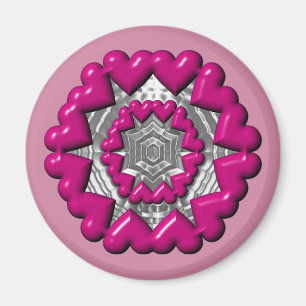 Herzring Valentine Magnet