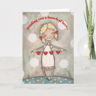 Herzsaiten - Geburtstagskarte Karte