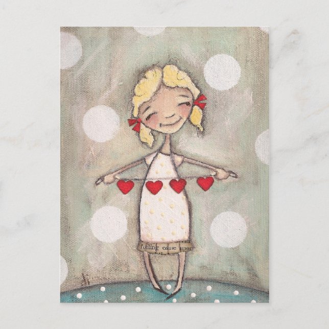 Herzsaiten - Postkarte (Vorderseite)