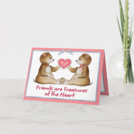 Herzschätze Feiertagskarte