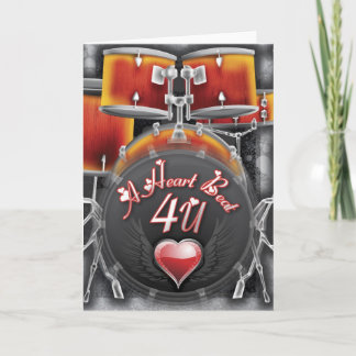 Herzschlag 4 U Feiertagskarte