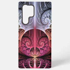 Herzschlag, Abstrakte surreale Fantasie Fraktal Ku Samsung Galaxy Hülle