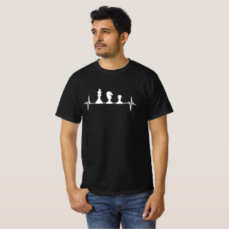 Herzschlag eines Schachspielers T-Shirt