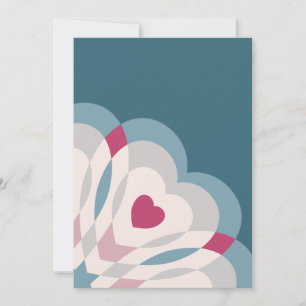 Herzschlag Feiertagskarte