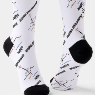 Herzschlag Inside Normal Sinus Rhythm EKG Socken