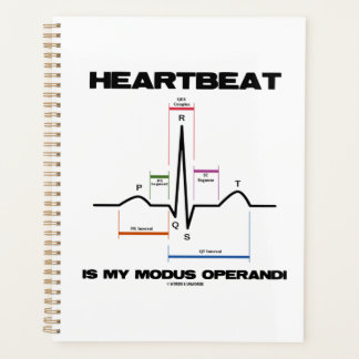 Herzschlag ist mein Modus Operandi Sinus Rhythmus Planer