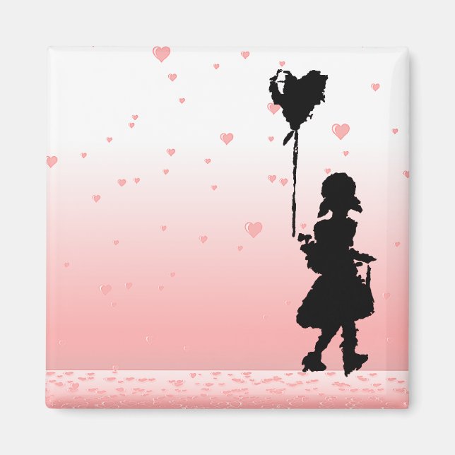 Herzschlag Magnet (Vorne)