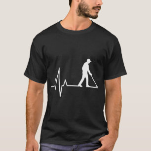 Herzschlag Metallsuche Schatzjäger Leidenschaft T-Shirt