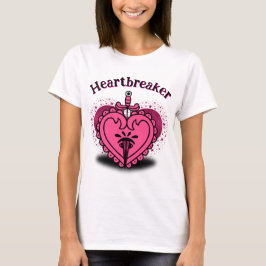 Herzschlag Pink Heart Custom T-Shirt
