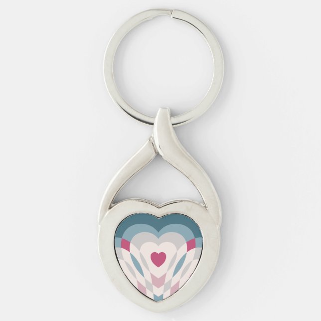 Herzschlag Schlüsselanhänger (Vorderseite)