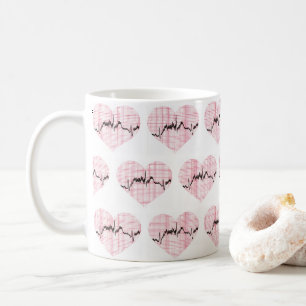 Herzschlag VII Kaffeetasse