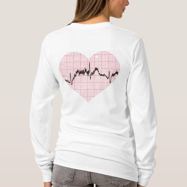 Herzschlag VII T-Shirt (Rückseite)