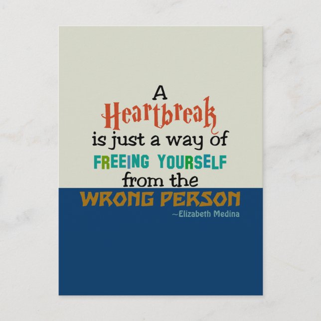 HERZSCHLAGÄNGE FARBE ~ Postkarte / Einladungen (Vorderseite)