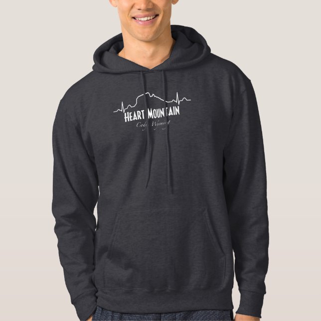 Herzschlange Hoodie (Vorderseite)
