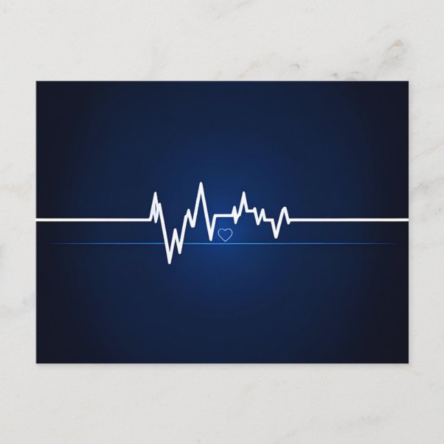 Herzschlange, Postkreuzung Postkarte (Vorderseite)