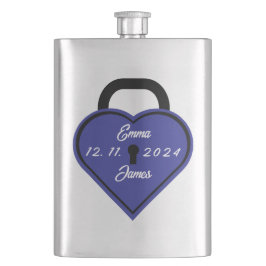 Herzschloss Flachmann