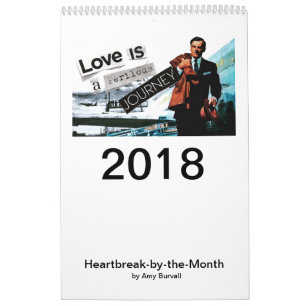 Herzschmerz 12-Monats-Kalender Kalender