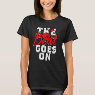 Herzschrittmacher Herzerkrankung Operation Herzerk T-Shirt