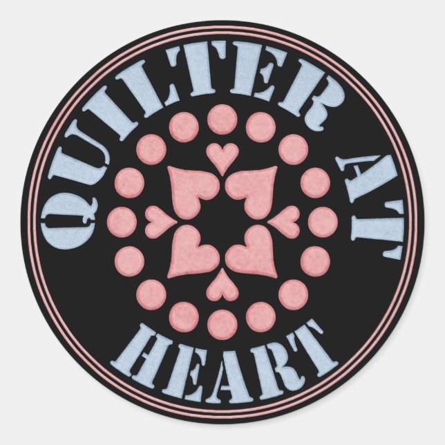 Herzschrittmacher, Zirkularblock Runder Aufkleber (Vorderseite)