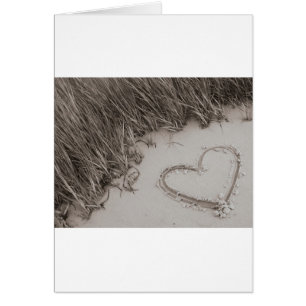 Herzsepia-Bild