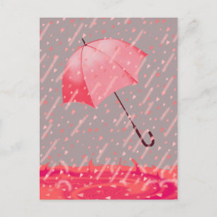 HERZSHOWERS VON SHARON SHARPE POSTKARTE