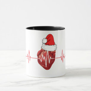 Herzspezialist Herzarzt Kardiologie Weihnachten Tasse