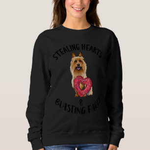 Herzstehlende Fürze Australischer Terrier V Sweatshirt
