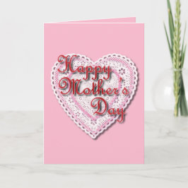 Herzstillstand zum Muttertag (Heute ist für Sie da Karte