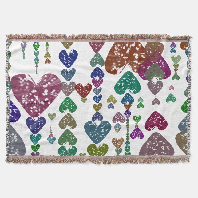 Herzstrings Decke (Vorderseite)