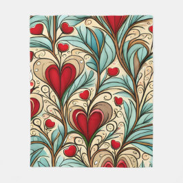 Herzstück Fleecedecke