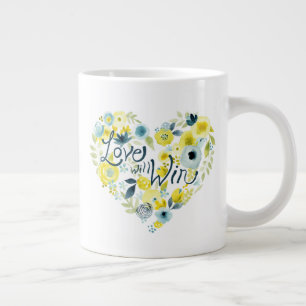 Herzstück Floral II Jumbo-Tasse