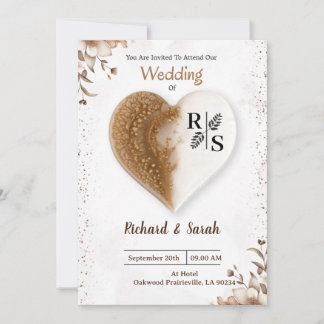 Herzstück in Harmonie Einladung